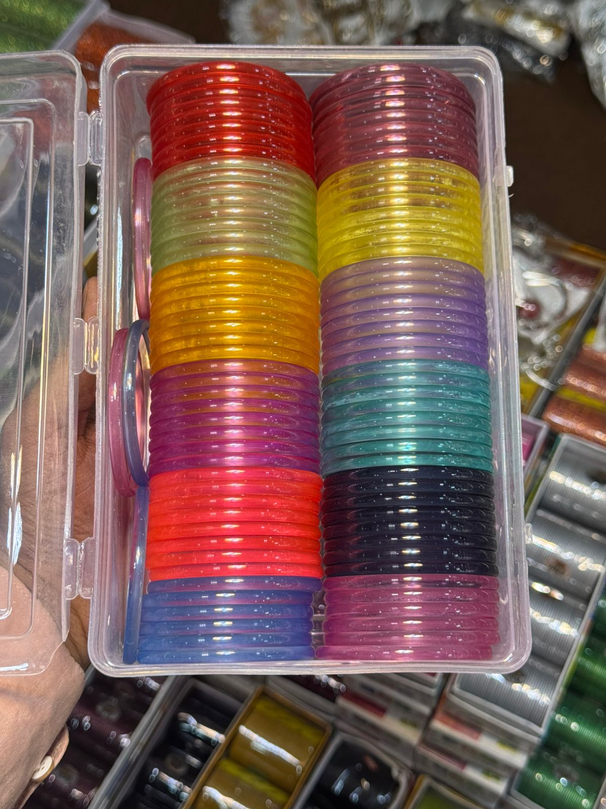 ACRYLIC BANGLES BOX (6mm)