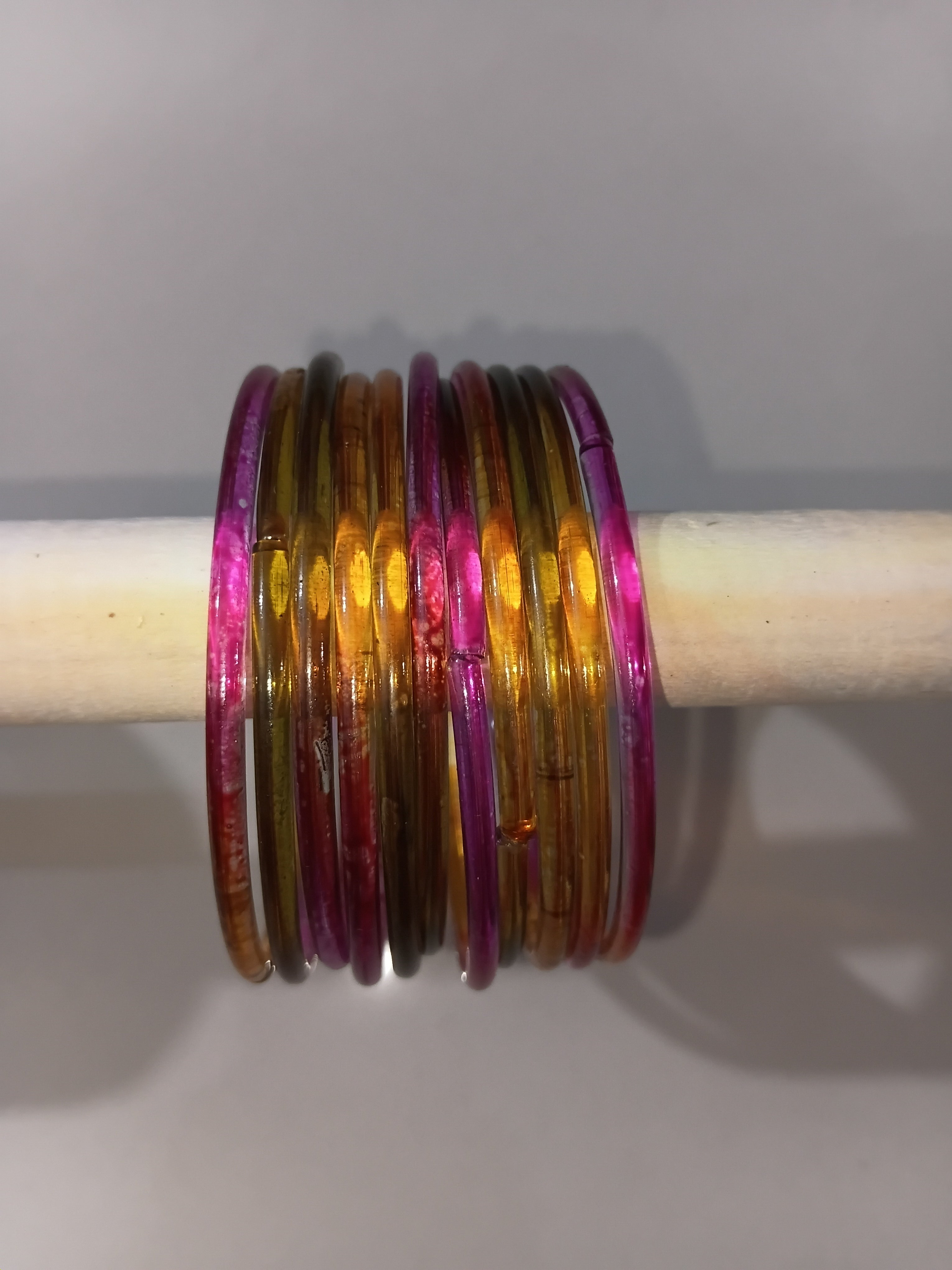 ORIGINAL JELLY GLASS BANGLES