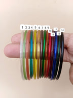 THIN GLASS BANGLES ✨️