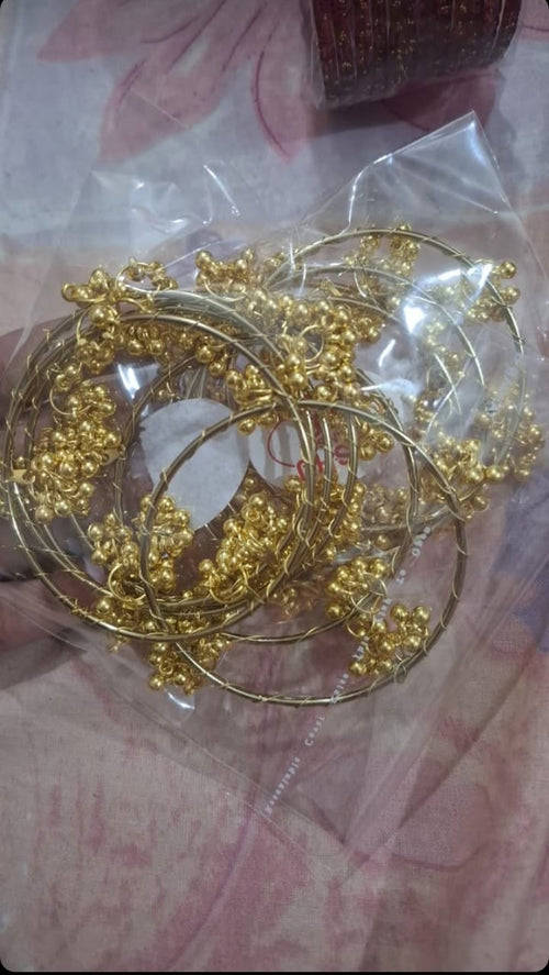 Kashmiri Golden Ghungroo (2 Bangles)