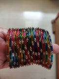 Flower Dot Bangles
